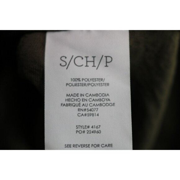 Cabi Long Sleeve Button-Up Ruffle Blouse-Small-Silky-Business-Office - Picture 7 of 11